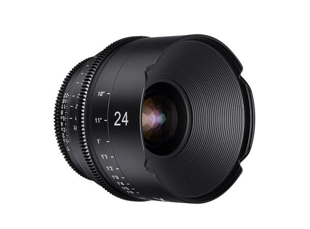 Samyang Xeen 24mm T1.5 Cine Canon Vidvinkel videoobjektiv 